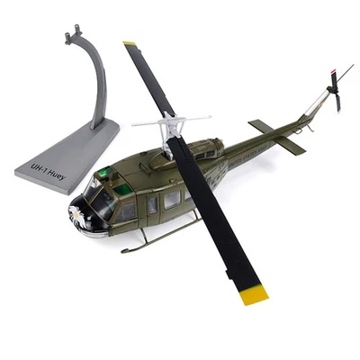 Helicóptero Iroqués UH-1 Detallado Coleccionista Modelo 1:48 Construcción de Aleación Foto 1 de 4
