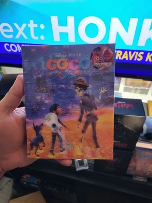 COCO Steelbook Blu-ray BLUFANS SINGLE LENTICULAR SLIP NEW SEALED Disney Pixar - Image 1 of 2