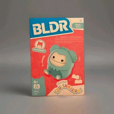 Juego de construcción BLDR Squishmallows Joelle Bigfoot Serie 1 Squishbrik 26 piezas Foto 1 de 2