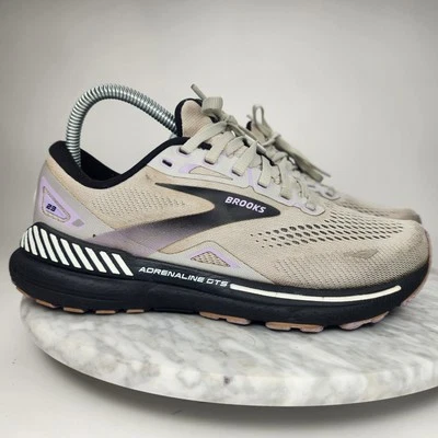 Zapatos para correr Brooks Adrenaline GTS 23 negros morados para mujer talla 8 1203811B039 Foto 1 de 4