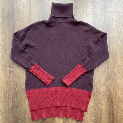 Max Studio, 100% Kaschmir, Damen, Rollkragenpullover, braun, Gr. XS - Bild 1 von 4