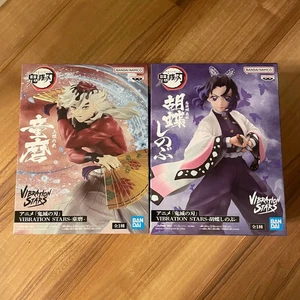 Demon Slayer Kimetsu no Yaiba Figure VIBRATION STARS Douma Shinobu Kocho set New - Picture 1 of 1