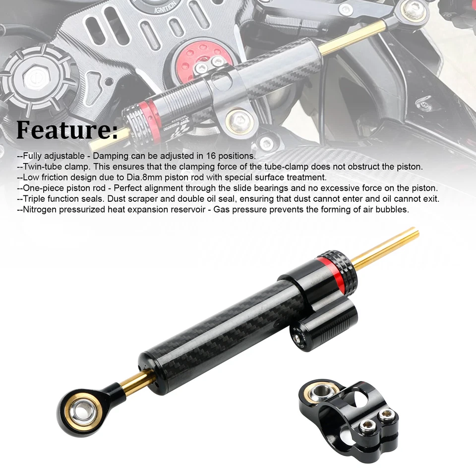 Steering Damper Stabilizer Bracket Mounting Kits For Universal Motorcycle CBN - Изображение 1 из 4