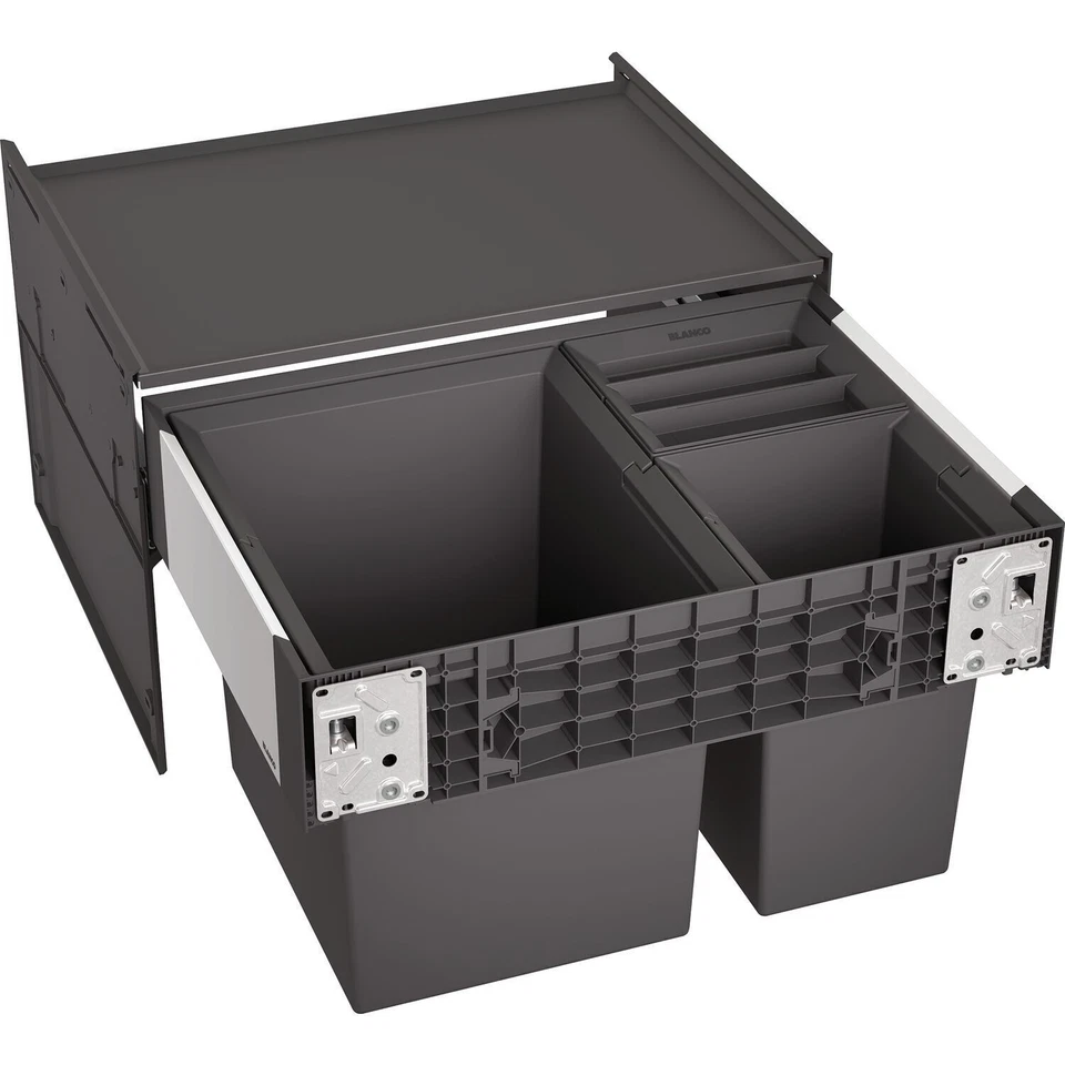 Blanco SELECT II XL 60/3 Einbau-Mülleimer - Schwarz (526205)