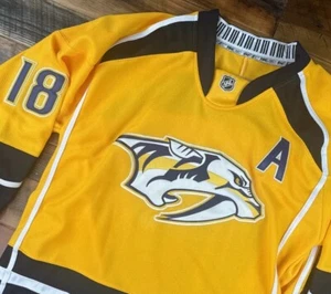 Nashville Predators #18 NEAL Reebok Hockey Embroidered Jersey NHL Size 50~Large - Picture 1 of 20