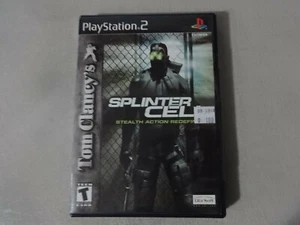 Tom Clancy's Splinter Cell Sony Playstation 2 PS2 Game Complete Free Ship - Picture 1 of 3