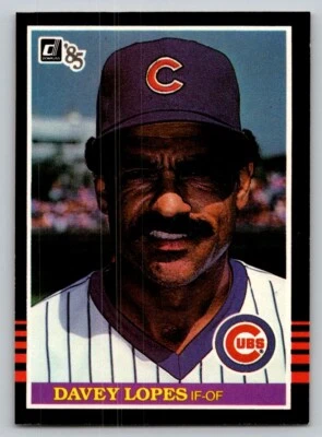1985 Donruss - #604 Davey Lopes - Image 1 of 2
