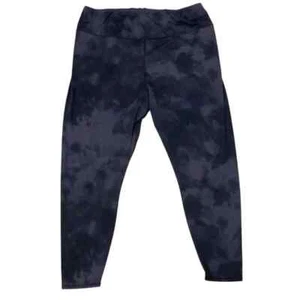 Maurices Super High Rise Tie Dye Luxe Leggings, Black & Gray, Women’s 2X Reg - Picture 1 of 8