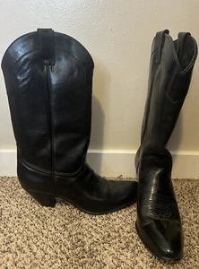 Dan Post Women’s Boots Size 9.5M Black 0226 - Picture 1 of 9