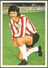 FKS 1974/75 WONDERFUL WORLD OF SOCCER STARS-#254-SHEFFIELD UNITED-JOHN FLYNN