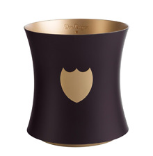 Dom Perignon Pewter Ice Bucket Black & Gold  UNUSED BOXED BNIB