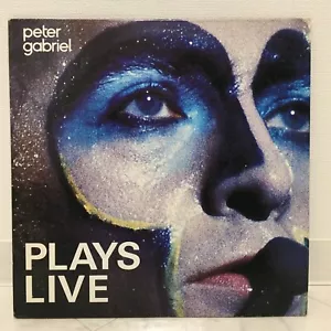 PETER GABRIEL / PLAYS LIVE US PRESSING DOUBLE LP W/ INNER*2 - Picture 1 of 10