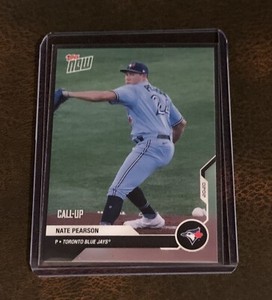 2020 TOPPS NOW #OD- NP NATE PEARSON ROAD TO OPENING DAY DEBUT BONUS CARD