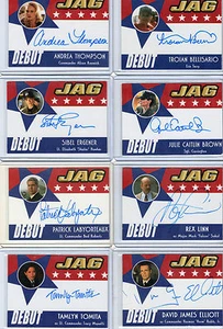 JAG Premiere Edition - Selección de tarjetas de autógrafo TK Legacy 2006 - Imagen 1 de 62