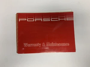 Libro de garantía y mantenimiento Porsche 1990 impresión original de fábrica WKD 900 02 90 - Imagen 1 de 4