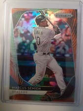 2020 prizm Marcus Semien Oakland Athletics 