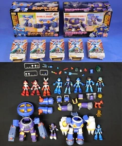 MEGA MAN ROCKMAN SUPER MINI PLA LOT FIGURES PROTOMAN RUSH MORE - Picture 1 of 13