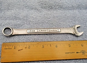Vintage Craftsman 12MM  12 Point Combination Wrench VA 42916 Made in USA - Bild 1 von 4