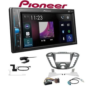 Pioneer Autoradio Bluetooth DAB für Ford Tourneo Transit Custom Nebula anthrazit - Bild 1 von 6