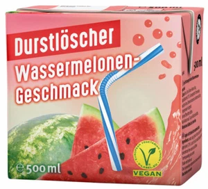 Boisson Désaltérante Pastèque Fruité Fruchtsaftgetränk 500ml 24er Pack - Imagen 1 de 1