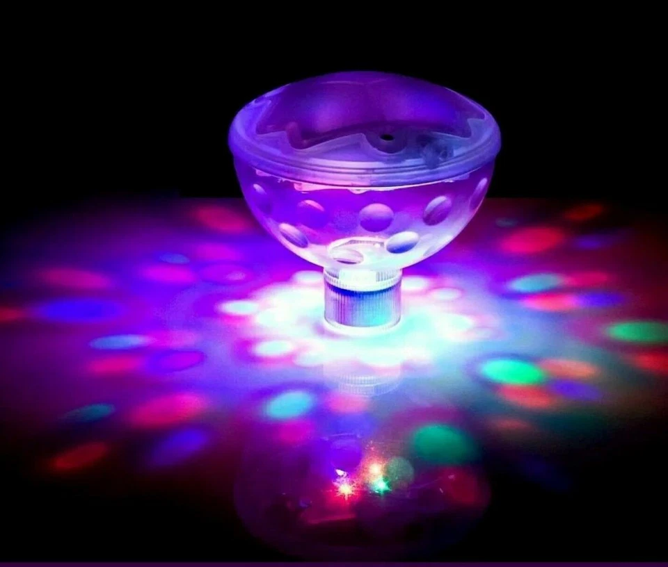Бассейн подводное световое шоу проекты 7 изменение светодиодов цвета плавающий на "игра" новый - Изображение 1 из 1