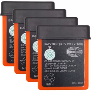 4 Pcs BA223030 3.6V 2.1Ah HBC Remote Control Battery for Crane Remote Control - Picture 1 of 7