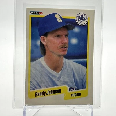 1990 Fleer Baseball Card Randy Johnson #518 Mint FREE SHIPPING - Image 1 of 3