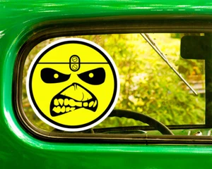 2 CALCOMANÍAS EDDIE IRON MAIDEN Pegatinas Bogo para parachoques de coche ventana portátil 4x4 - Imagen 1 de 1