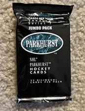 1992-93 Parkhurst Series 2 "JUMBO" Hockey Pack 2 Emerald Ice Cards SINGLE PACK