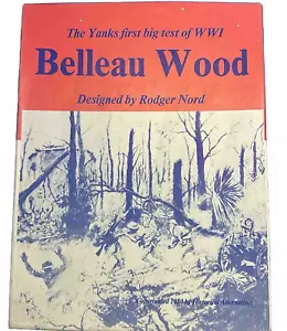 Belleau Wood WW 1 Board Game Historical Alternatives 1980 UNPUNCHED OOP VG - Picture 1 of 16