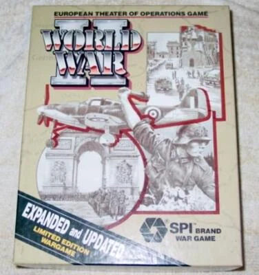 SPI TSR : European Theater of Operations World War II - Expanded Ed (UNPUNCHED) - Image 1 of 4