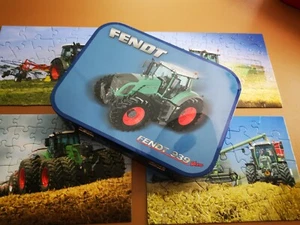 Fendt 939 Puzzle Set 4tlg. im Metallkoffer (Schmidt-Spiele) - Bild 1 von 4