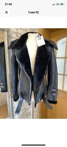 Damenjacke Lammfelljacke Echtes Lammfell Größe M NEU - Bild 1 von 8