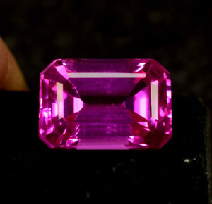 18.20 Ct Natural Pink ceylon Sapphire Loose Octagon Cut Gemstone GIE Certified