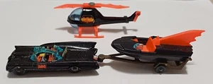 Corgi Husky Batman set (Batmobile+Batboat+Batcopter) - Foto 1 di 5