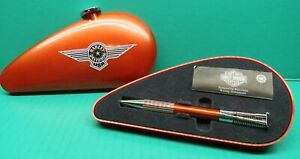 HARLEY DAVIDSON BALL POINT PEN  By Waterman Brand NEW in tank case
