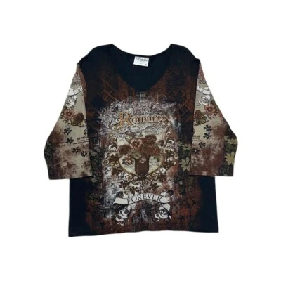 Top para mujer Y2K Grunge Romance Foto 1 de 4