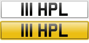 111 HPL personal cherished private dateless number plate HL 1 HP 11 PL one short - Picture 1 of 1