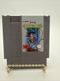 Castlevania II Simon's Quest (Nintendo NES, 1987) TESTED & WORKS- CLEAN