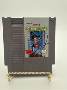 Castlevania II Simon's Quest (Nintendo NES, 1987) GETESTET & FUNKTIONIERT - SAUBER - Bild 1 von 4