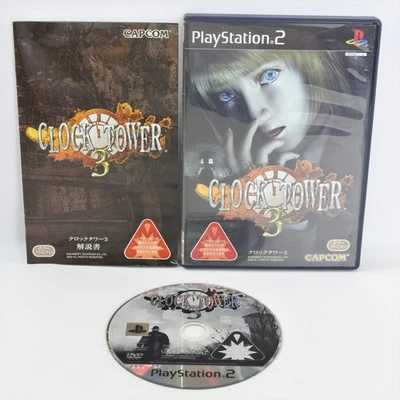 CLOCK TOWER 3 PS2 Playstation 2 For JP System 2035 p2 - Image 1 of 4