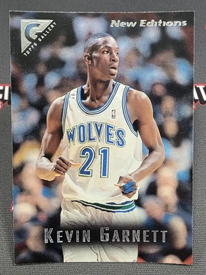 1995-96 Topps Gallery Kevin Garnett Rookie #41 NBA Minnesota Timberwolves Card - Image 1 of 4