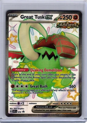 Great Tusk ex - 072 Promo SV: Scarlet & Violet Promo Cards 072 NM - Image 1 of 2