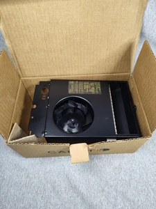 Cadet Wall Heaters 10.8"H x 7"W x 4.5"D Com-Pak Plus 1000W 240V Fan-Forced Black - Picture 1 of 3