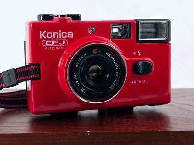 New Seal🌸[Near MINT] Konica EFJ Auto Date Point & Shoot 35mm Film Camera Japan - Image 1 of 4