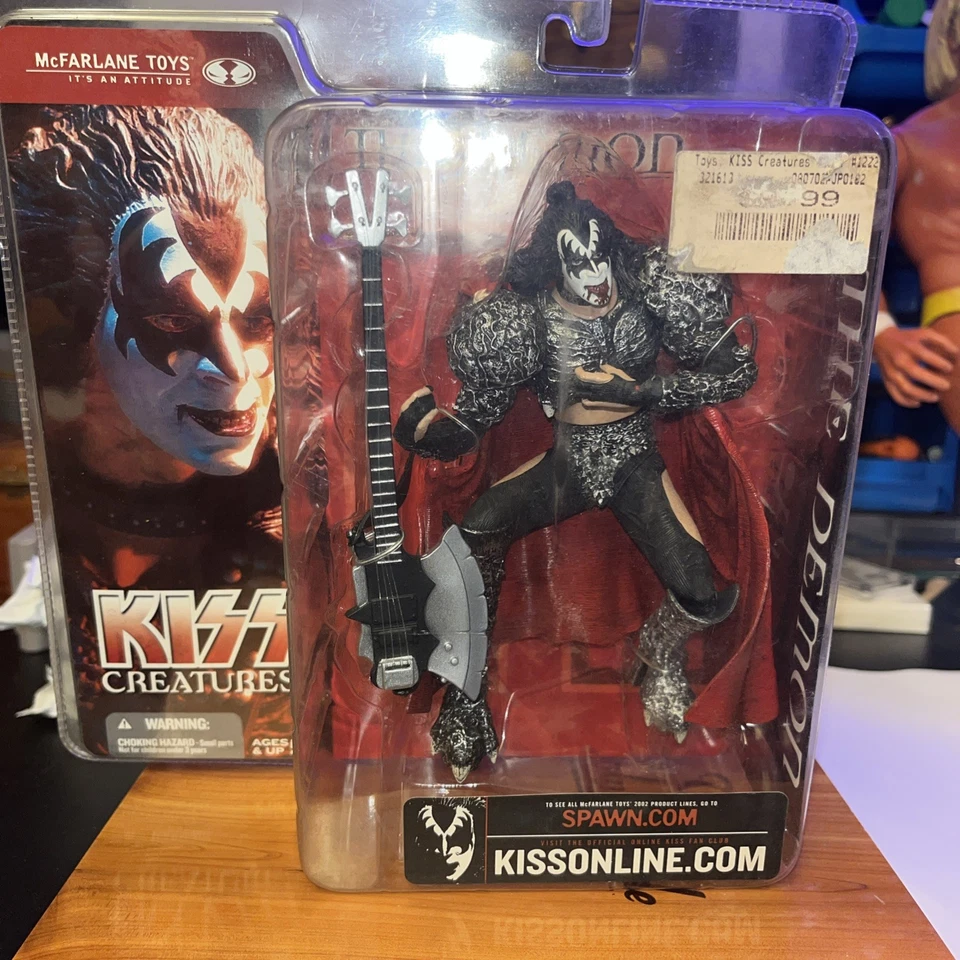Mcfarlane Toys Kiss Creatures The Demon Precintado 2002 Nuevo (6A) Foto 1 de 4