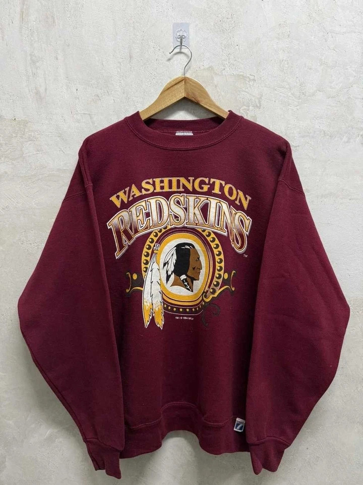 Vintage 90s Washington Redskin Super Bowl Logo 7 Sweatshirt AN64928 - Image 1 of 1