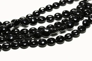 INWARIA Perline Di Onice A Forma Di Lente Ø 8 Mm Striscia Rotonda, P-49 - Bild 1 von 1