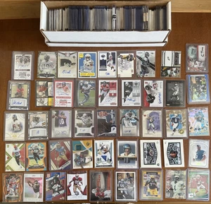 HUGE Auto Relic Serial Numbered Football Card Lot VALUE! Read Description - Picture 1 of 3