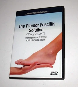 The Plantar Fasciitis Solution Institute DVD 2013 Foot Pain Therapy Info - Foto 1 di 3